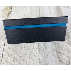 Barton Perreira Black Blue Hard Case Sunglasses Eyewear Designer Accessory